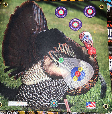 ARROWMAT -1500 PLUS SHOTS! TURKEY WITH SCORING ZONE! 17