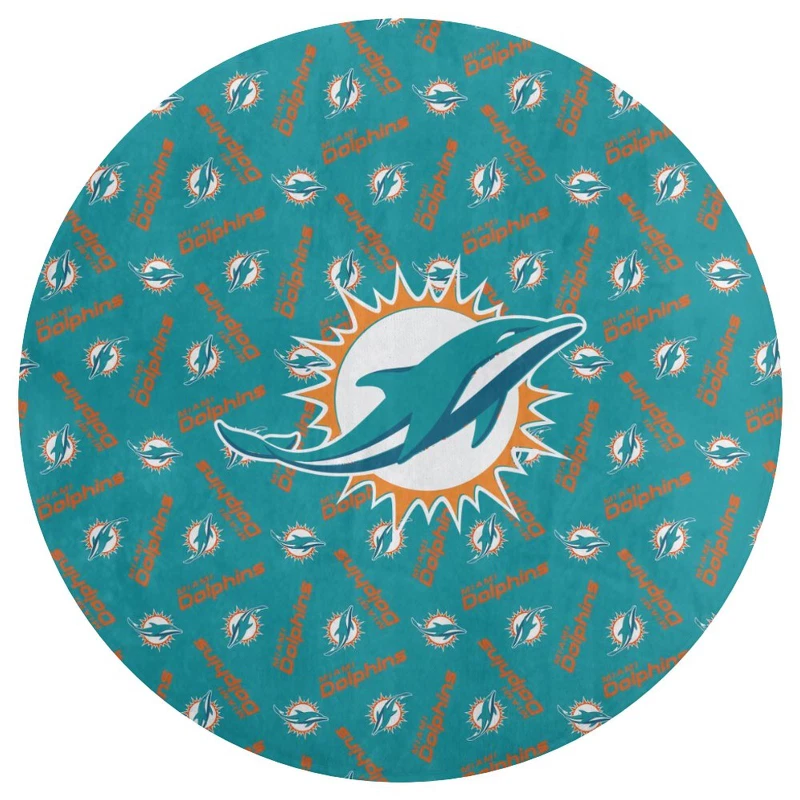 Miami Dolphins Rug