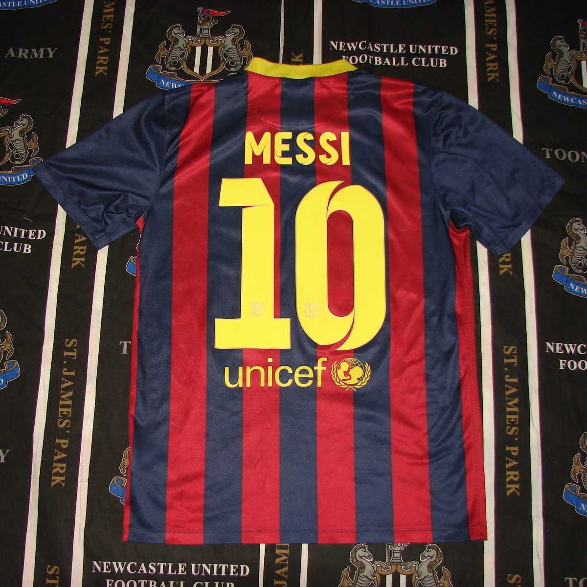 Nike FC Barcelona MESSI 2014 ユニフォーム MESSI MENS NIKE FC BARCELONA 2013/2014 AWAY FOOTBALL SOCCER