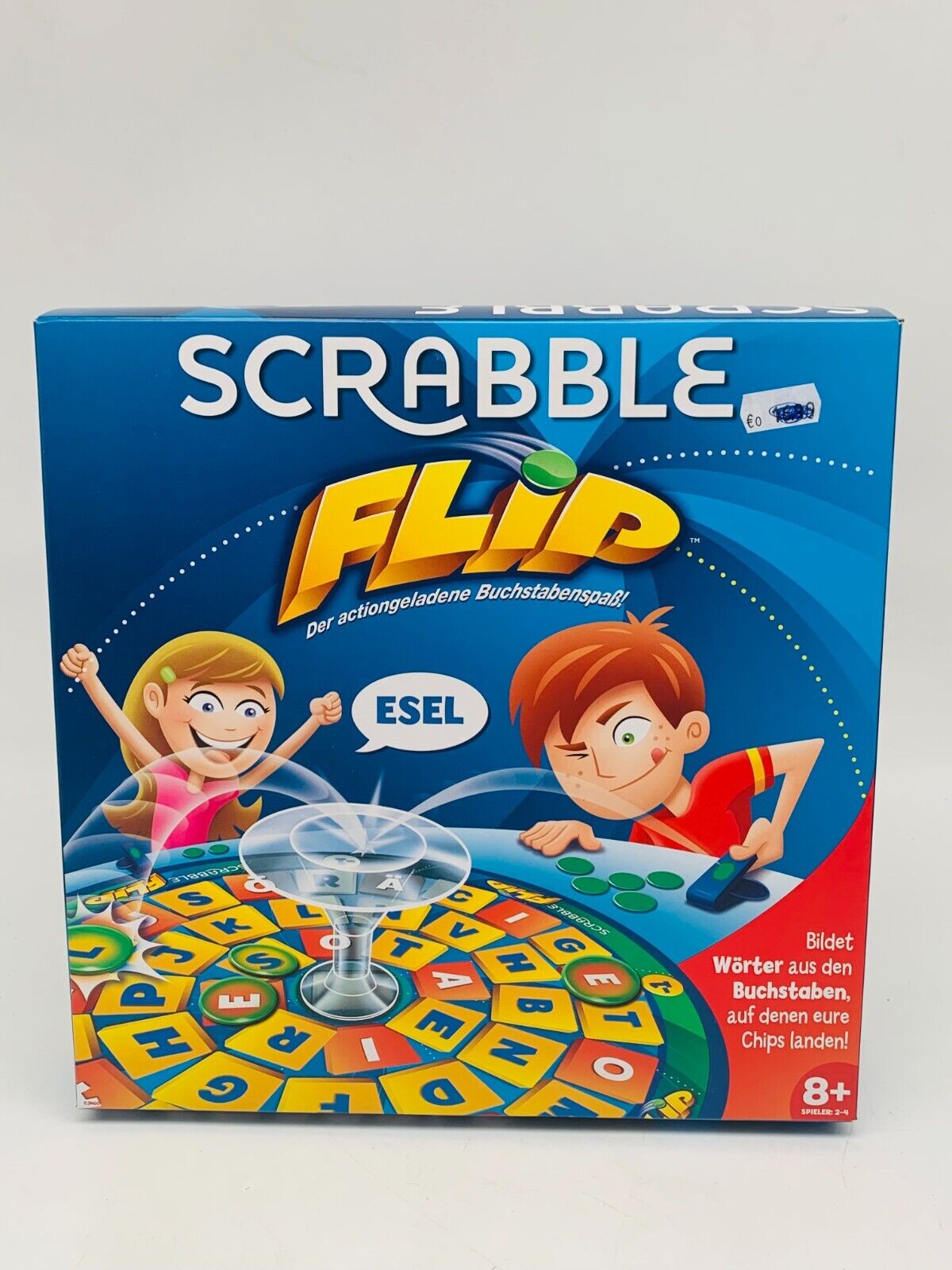 Mattel Scrabble Flip Spiel Buchstaben Wörter Brettspiel Lernspiel - NEU OVP