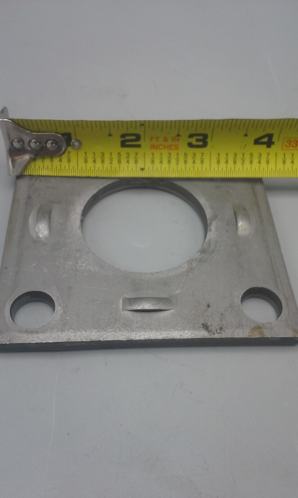 TWO 3500Axle Trailer Brake Backing Plate Mount Flanges fits 1.75