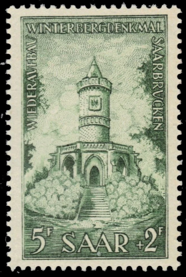 SAAR B111 - Reconstruction Fund "Wintenberg Monument" (pb55828) - Image 1 of 1
