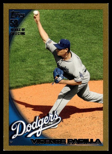 2010 Topps Update #US-264 Vicente Padilla Gold SN Card | eBay