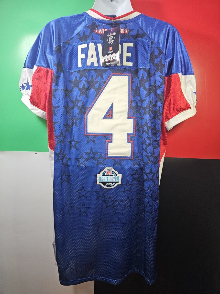 Reebok Greenbay Brett Favre #4 NFL Pro Bowl All-Star Jersey Mens