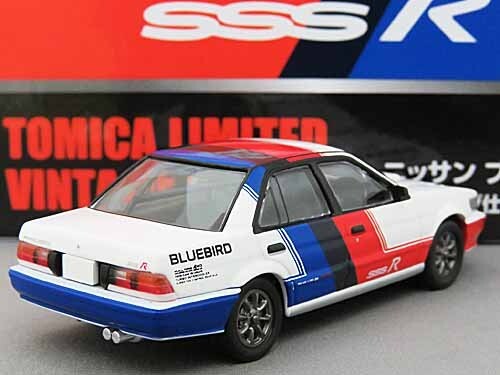 TOMICA LIMITED VINTAGE NEO ブルーバード オートバックス ブルーバード スーパーシルエット（83年 橙