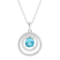 Click here for more details on Natural White & Blue Topaz...