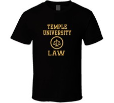 Camiseta de graduado de la Facultad de Derecho de la Universidad de Temple