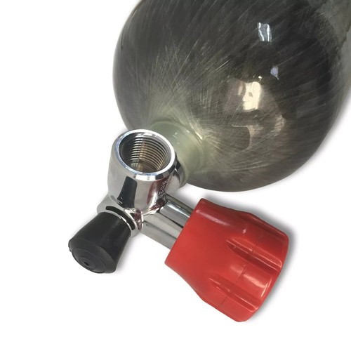 Tanque para rifle Acecare 6,8 L CE PCP 30 Mpa tanque de presión de buceo botella de aire con válvula - Imagen 4 de 6