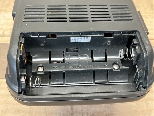 Optimus Cassette Tape Recorder CTR-108 Orig Box + 2 Blank Tapes, AC/DC portable - Picture 8 of 16