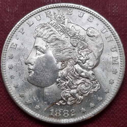 1882 S Morgan Dollar $1 High Grade BU UNC UNCIRCULATED #66203