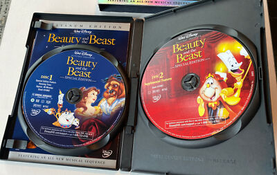 Beauty and the Beast (Disney DVD, 2002, 2-Disc Set, Special