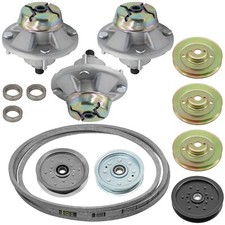 Caltric AM144377 Spindle Assembly W/Pulley Deck And Belt 48" 54" For John Deere