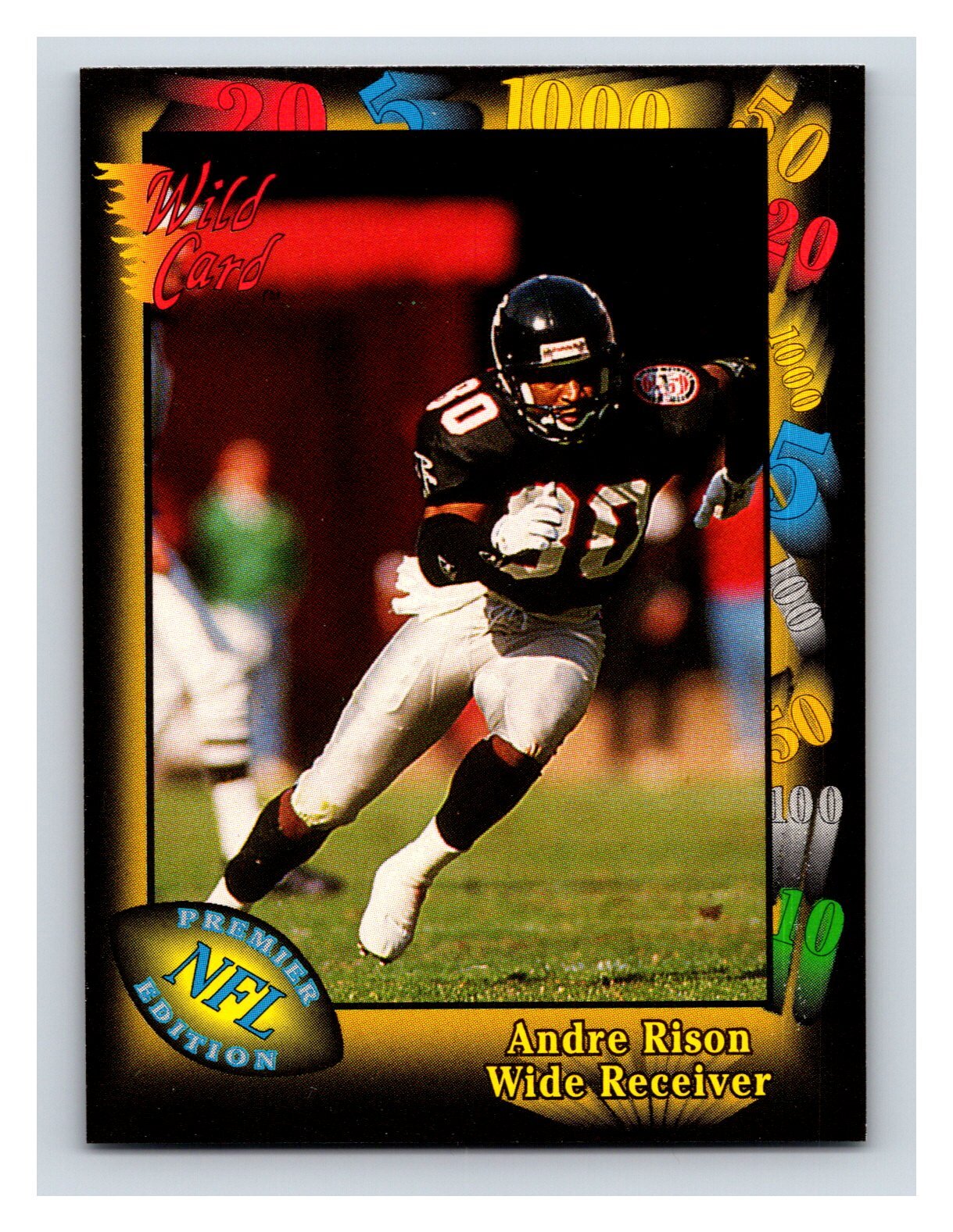 1991 Wild Card #71 Andre Rison