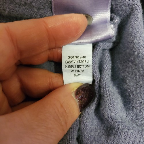 Old Navy Girls Easy Vintage J Purple Bottoms Medium - Picture 7 of 7