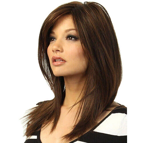 Women's natural top hair wigs