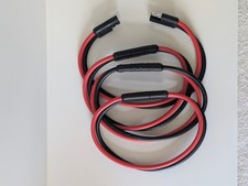 14 Gauge 12" Quick Disconnect Polarized Inline Power Cable Wire Harness Audio