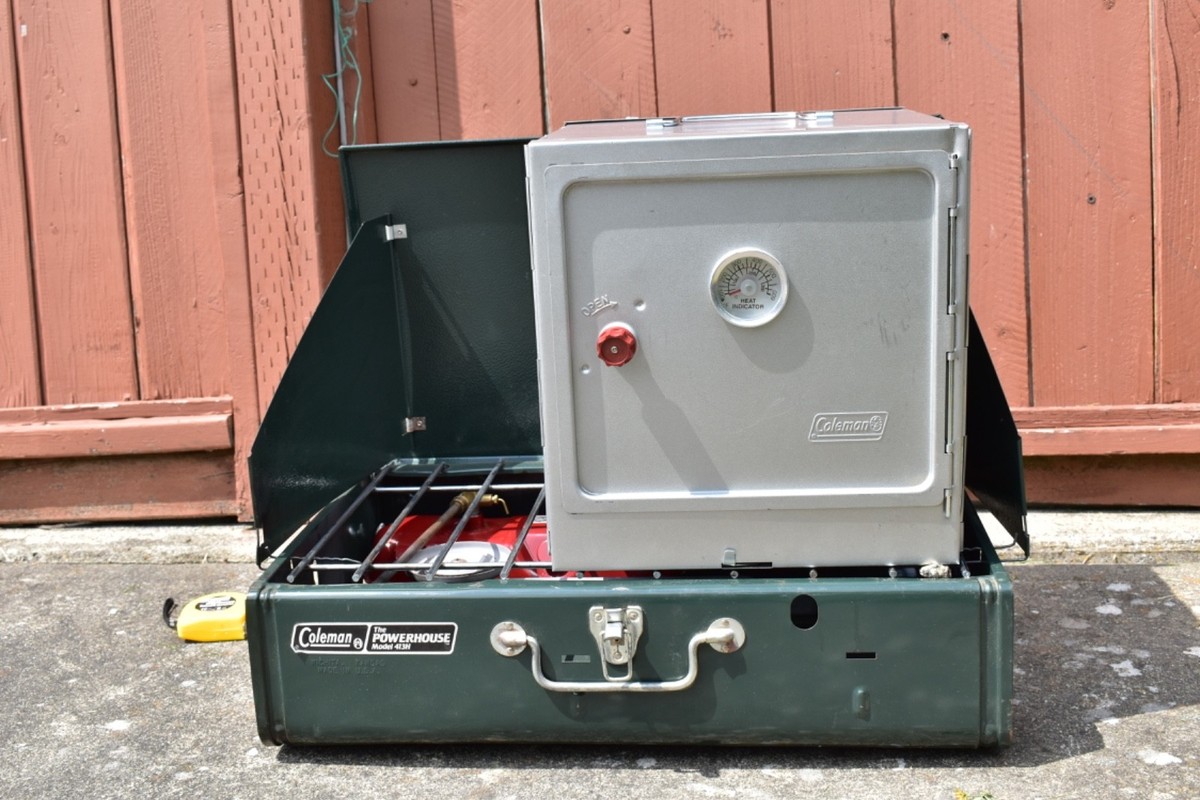 ファンキーさん専用　Coleman Powerhouse Model 413H Coleman 2 Burner Camp Stove 413H Powerhouse 1982 for sale