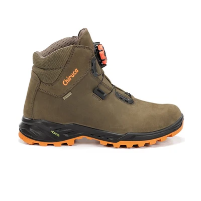 Chaussures de randonnée Chiruca Cares Boa Hi-Vis - GoreTex Verde - Vibram - Vert - Photo 1/4