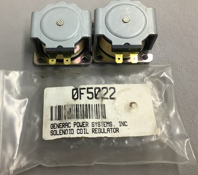 #ad Lot of 2 Generac Fuel Regulator Solenoid Coil 0F5022 b335 $50.00