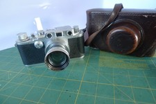 Leica 3C Red Blind. 1940 Production Model with Summitar 1.2 Lens.