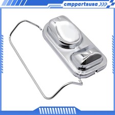 Chrome Master Cylinder Cover Cap For 1973-1983 Ford Style Single Bail Bendix