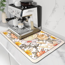 Kaffeemaschine Abtropfmatte, 40 X 60 cm Kaffeematte, Schnelltrocknende Abtropfma