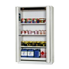 Sicherheitsschrank Typ 30 / Falttüren / ca. 2 x 1,2 x 0,6 m / Fachböden