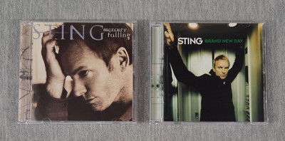 Sting 2 CD Lot 1996 Mercury Falling + 1999 Brand New Day