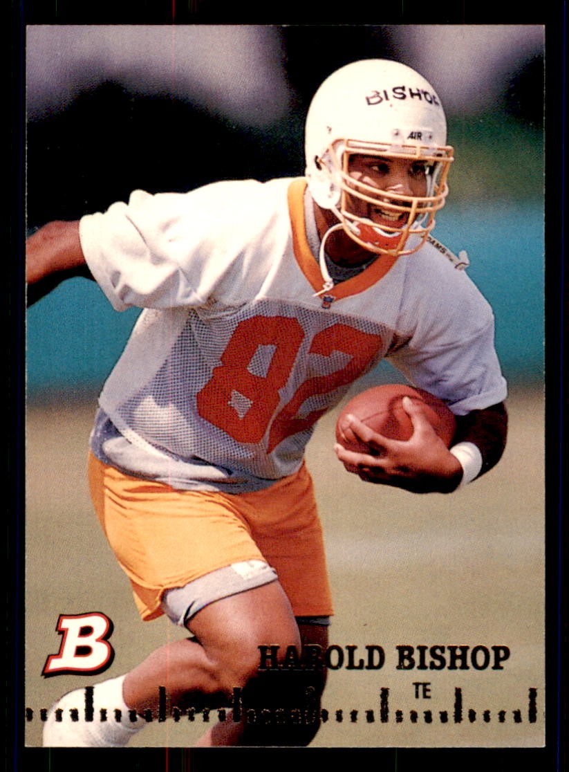 1994 Bowman #197 Harold Bishop Tampa Bay Buccaneers RC