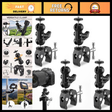 Single Clamp Camera Mount with Ball Head Magic Arm - 4 Pack