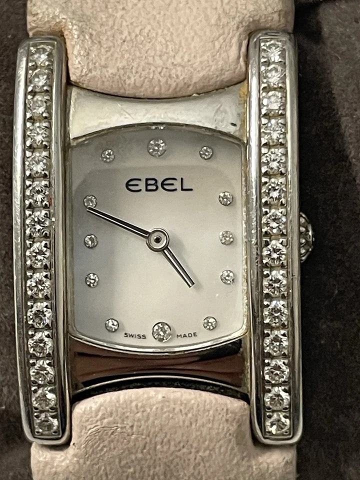 Ebel Beluga Diamonds Bezel E9057A28-10 Swiss Quartz Ladies Watch - Image 2 of 4