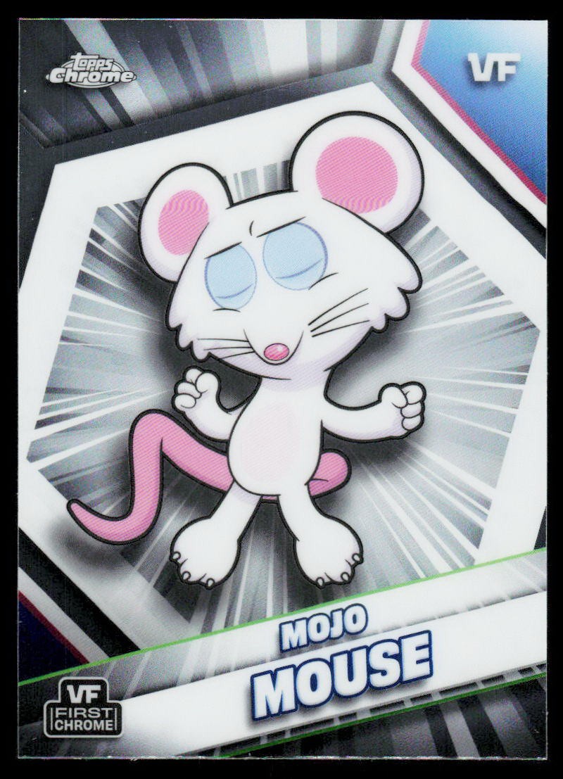 2026 Topps Chrome VeeFriends #123 Mojo Mouse VF FIRST CHROME
