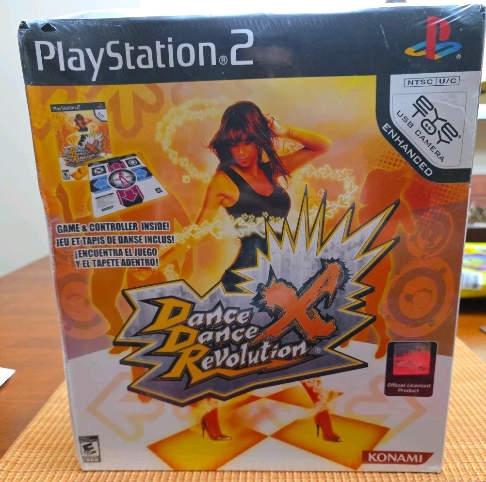 Dance Dance Revolution X Bundle (Sony PlayStation 2, 2008) for