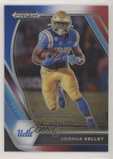 2021 Panini Prizm Draft Picks Red White & Blue Prizm Joshua Kelley #80 2l4