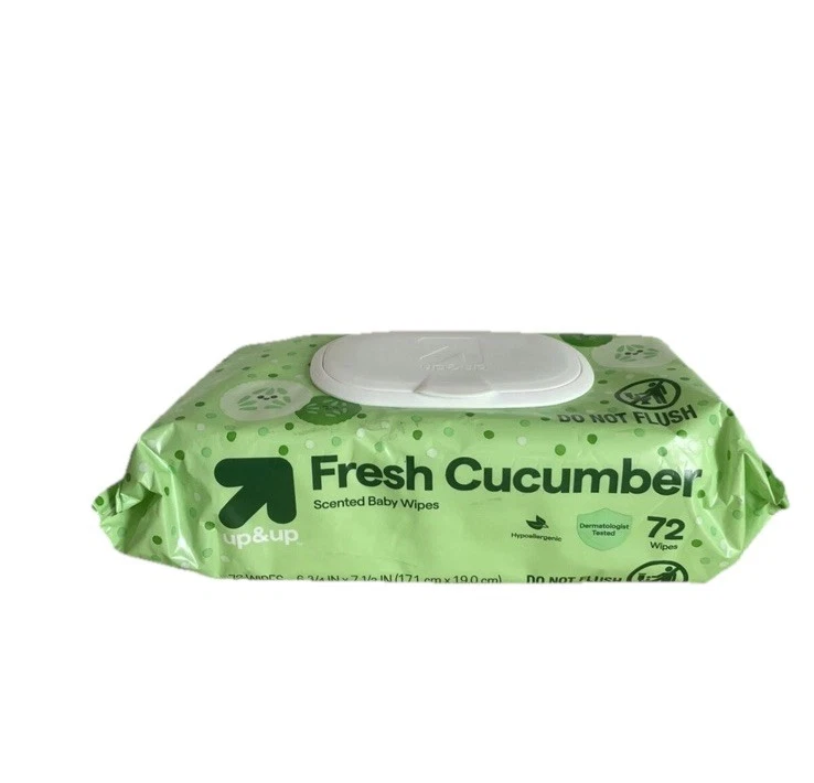 Up & Up Fresh Cucumber Baby Wipes 2 Pack 72 Wipes Per Pack Soft, Thick Durable
Opens in a new window