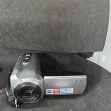 Sony Handycam DCR-SR68 Silver 80GB Camcorder Working- No Charger 1