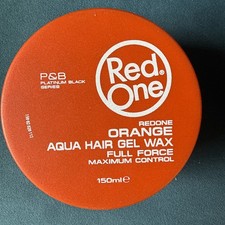 RedOne Orange Aqua Hair Gel Wax Full Force 150 ml 5 fl oz Free Shipping