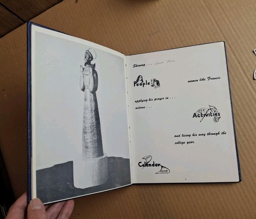 1950 BRIAR CLIFF COLLEGE YEARBOOK Sisters of Saint Francis Sioux City Iowa - Picture 9 of 13