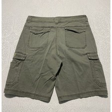 Unionbay Mens Cargo Shorts Size 36 Olive Green Multi Pocket Casual