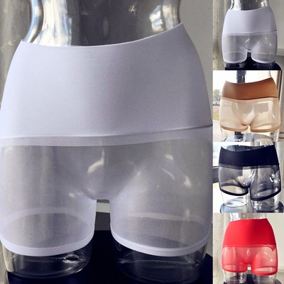 Boxershorts Herren Unterwäsche Atmungsaktiv Dessous Durchsichtig Leichte