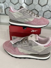 NEW Womens Reebok Classic Leather Retro Running Shoes, size 7