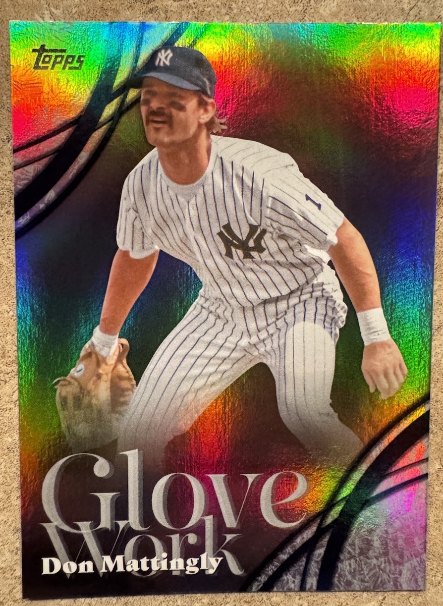 2026 Topps Series 2 Don Mattingly GW-45 Glove Work Yankees