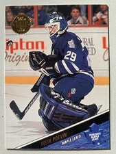 Felix Potvin 1993-94 Leaf #409 Toronto Maple Leafs NRMT FREE SHIPPING!
