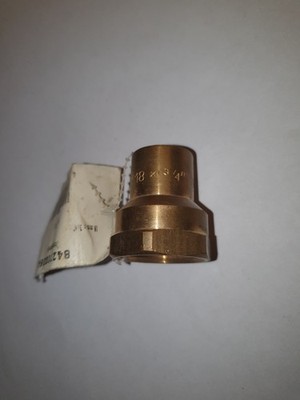 ÜBERGANGSMUFFE 18 mm x ¾'' NEU