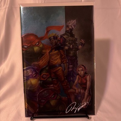 Teenage Mutant Ninja Turtles/Naruto #1 Ryan Kincaid Signed W/ CO