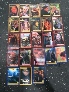 German LOTR Fellowship Lenticular Card Set Kelloggs (23/24 Cards)