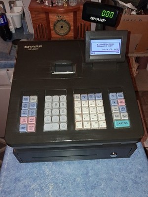 Sharp XE-A207 Control System Electronic Cash Register-Nice&Clean-Works Perfect!!