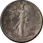 1939-P Walking Liberty Half PCGS MS64 Rattler Holder Strong Strike