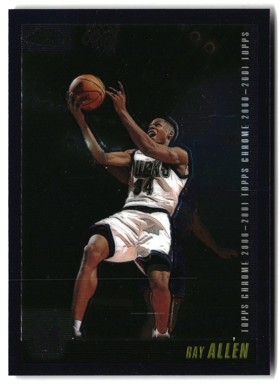 Ray Allen 2000-01 Topps Chrome #37 Milwaukee Bucks