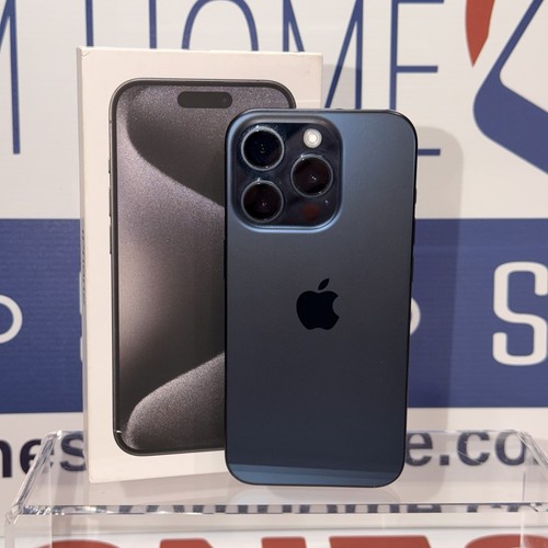 Apple iPhone 15 Pro 256GB - Blau Titan 📲 87% Akku